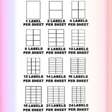 LABELS - A4 SELF ADHESIVE