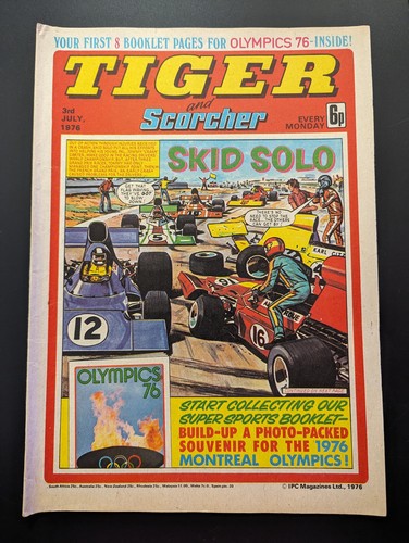 Tiger and scorcher comic 3rd - tiger,