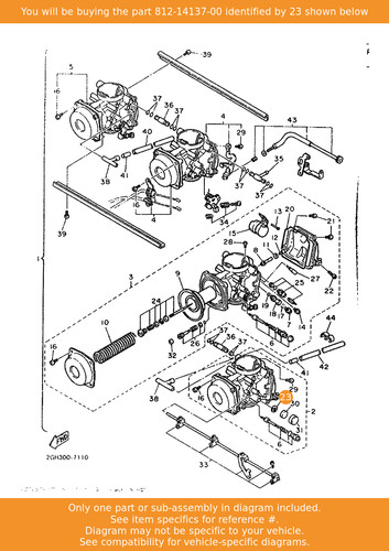 Yamaha clip 812 14137 oem - clip,,