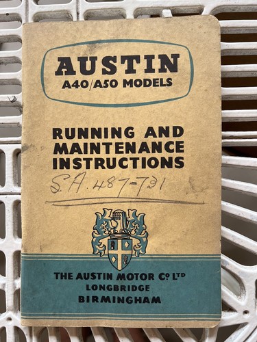 Original 1955 austin a40 - original,