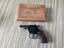 VINTAGE MONDIAL RIVOLTELLA 6 colpi CAP GUN - GIOCATTOLO TOY New old stock# 7
