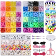 2000pcs Pony Beads for