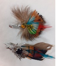 Colourful Multicolour Feather