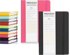 A5 Hardback Lined Notebook