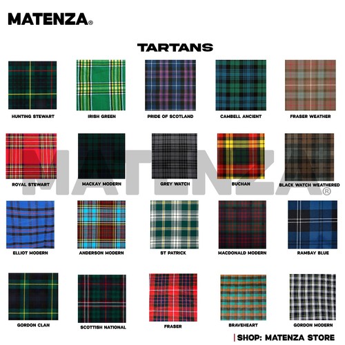 Heavyweight scottish tartan - scottish,