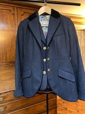 Joules Navy Blue Herringbone