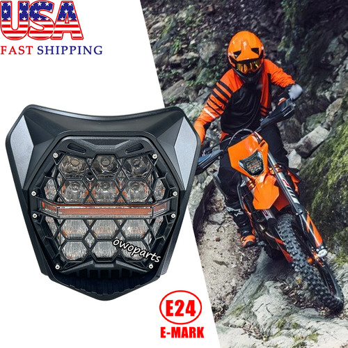 Led headlight for ktm exc - led,