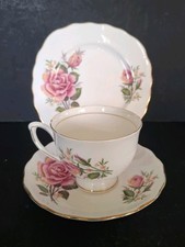 Colclough Floral Pink Rose