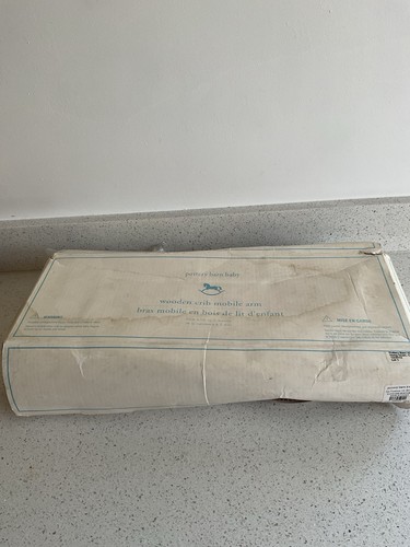 Baby cot mobile - wooden, new