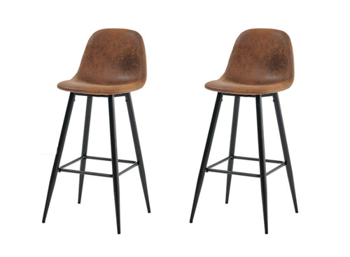 Set industrial bar stools - of, 2