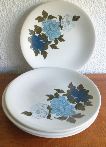 Vintage set blue harmony - of,
