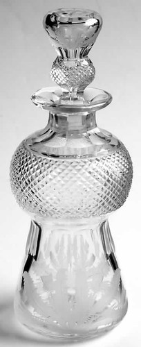 Edinburgh crystal thistle - crystal,