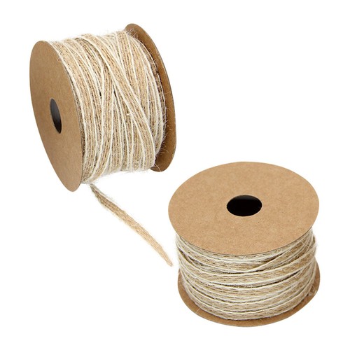 Pcs burlap ribbon roll - 2, 10