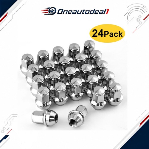 24pcs chrome wheel lug - chrome,