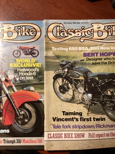 Classic bike magazines - , x2