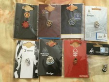 OFFICIAL SOCCER CLUB CREST Pin Badges EPL LA LIGA SERIE A