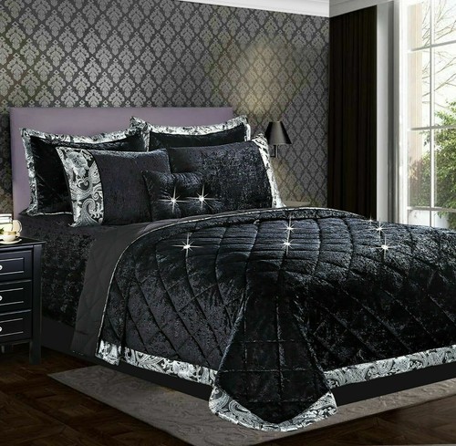 Luxury crushed santago velvet - crushed,
