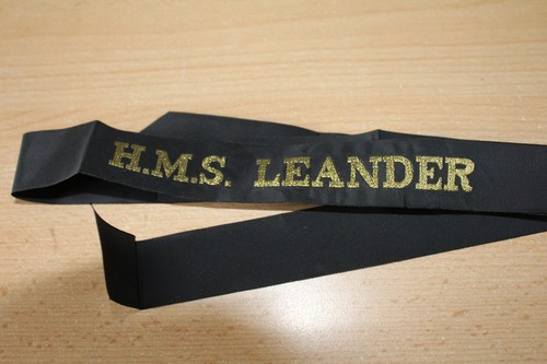 Hms leander cap tally royal - cap,