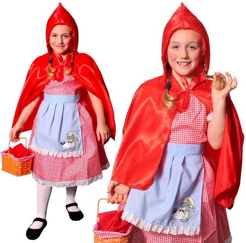 Girls little red - red, hood