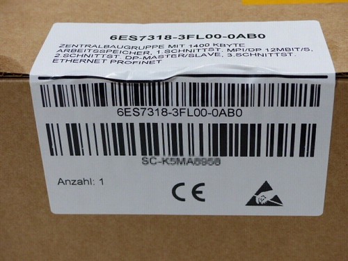 6es7318 3fl00 0ab0 - 6es7318-3fl00-0ab0, siemens