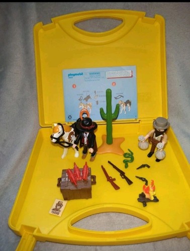 Playmobil carry case - , western