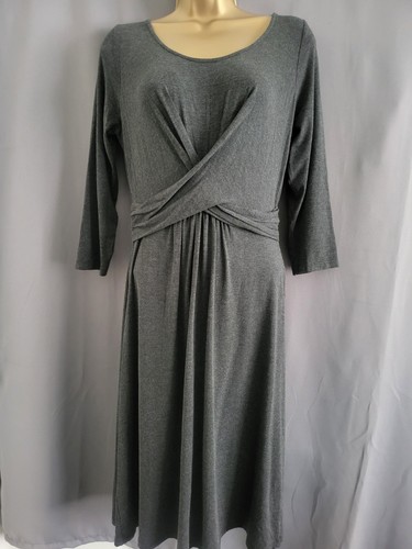 Boden grey jersey cross - grey, front