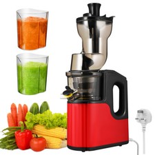 Cold Press Juicer Machines,Fretta Slow Masticating Juicer for Whole Fruits & Veg
