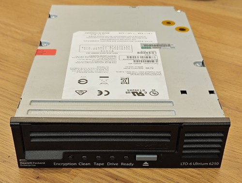 Hpe ultrium 6250 lto6 - 6250, sas