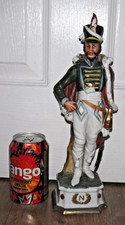 Vintage Capodimonte Napoleonic French Soldier Military Figurine ~ Officer ~ 12"