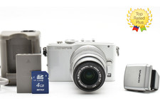 ? [Exc+5] Olympus PEN Lite E-PL5 Mirrorless Digital Camera 14-42mm Lens JAPAN