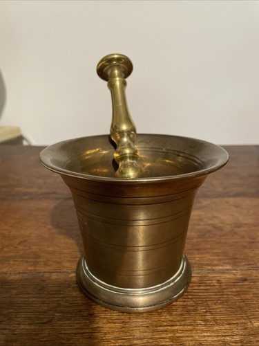 18th century bronze mortar - century,