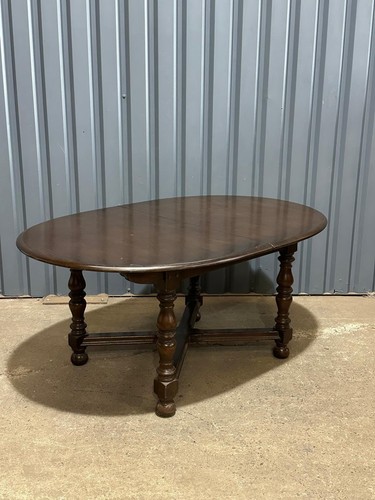 Ercol stained elm draw - an, -leaf