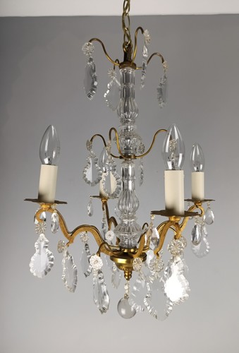 French gilded brass light - french, 4