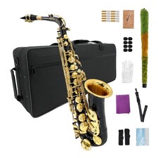 Black & Gold Alto Saxophone Eb