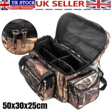 Fishing Tackle Bag Waterproof Carryall Carp Fishing Tackle Bag Holdall Bag UK