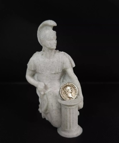 Roman soldier coin display for - soldier,