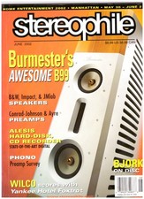 Stereophile Vol.25 No.6, June 2002: Burmester B99 loudspeaker | B&W 800