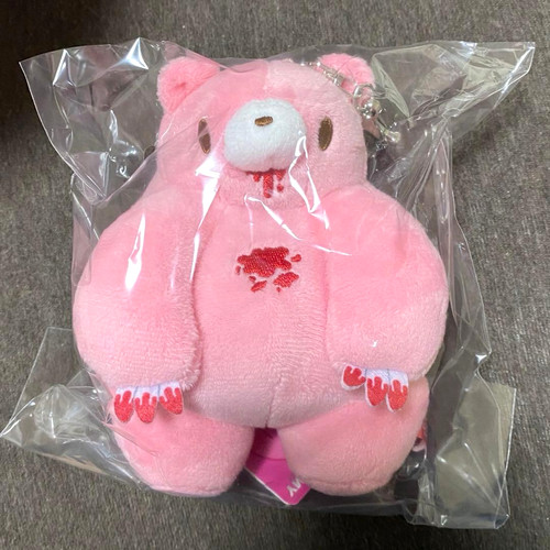 Gloomy bear pink - pink, chubby