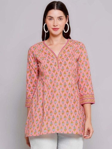 Indian women peach - women, cotton