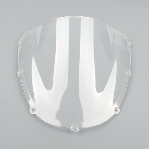 Clear double bubble windscreen - clear,