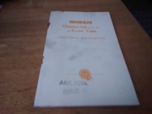 The morris quarter ton - the, and