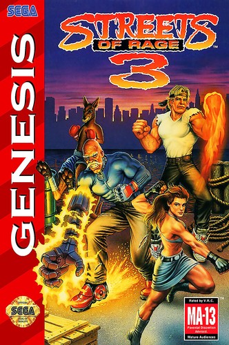 Streets rage sega genesis - 3,