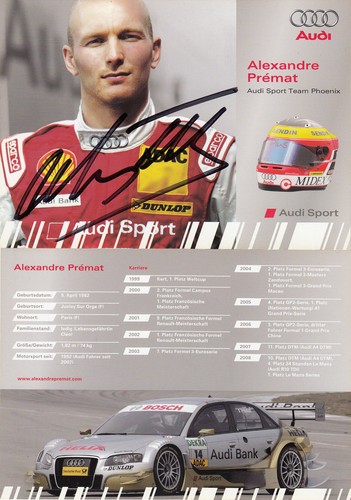 Autograph card signed 10x15 - , cm