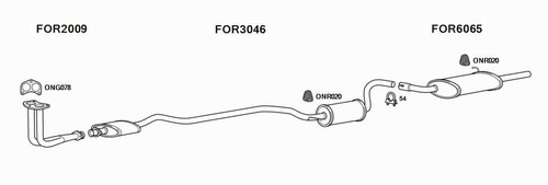 Euroflo exhaust system - system, for