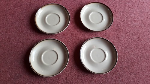 Denby savoy four saucers - denby,