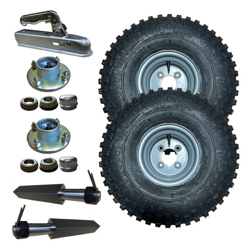 Atv trailer kit 22x11 wheels - trailer,