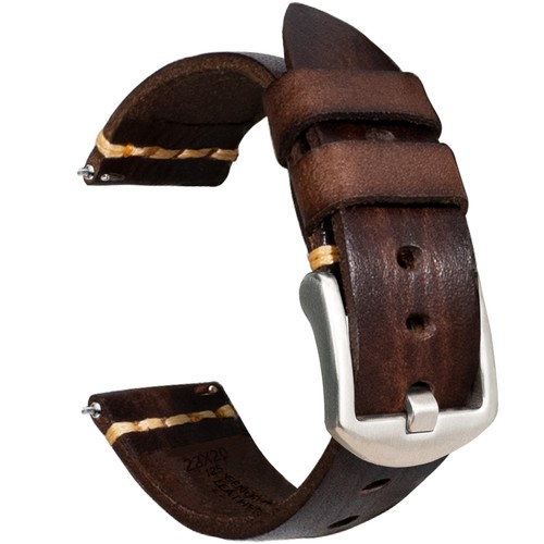 Vintage genuine leather watch - vintage,