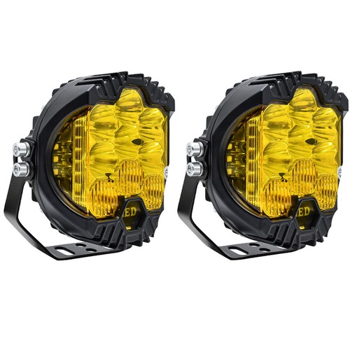 Led drl round daytime - drl,