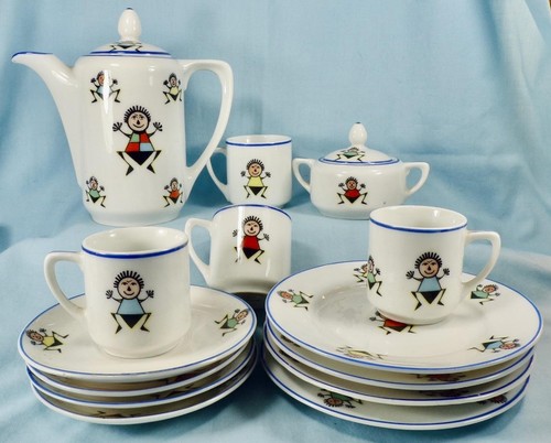 Royal rudolstadt tea set - royal, doll