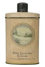 Antique Fifth Avenue New York Olde Lavender Talcum Powder
